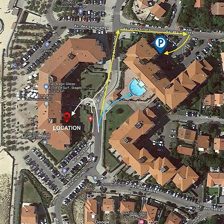 La Dune D'Or - Vue Mer, Studio Face A La Plage Avec Terrasse Soorts-Hossegor Exterior photo