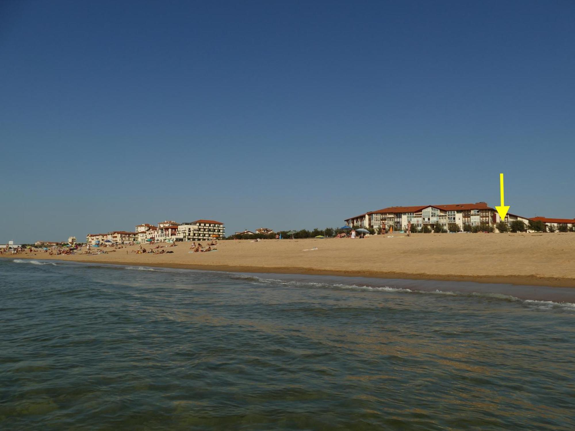 La Dune D'Or - Vue Mer, Studio Face A La Plage Avec Terrasse Soorts-Hossegor Exterior photo