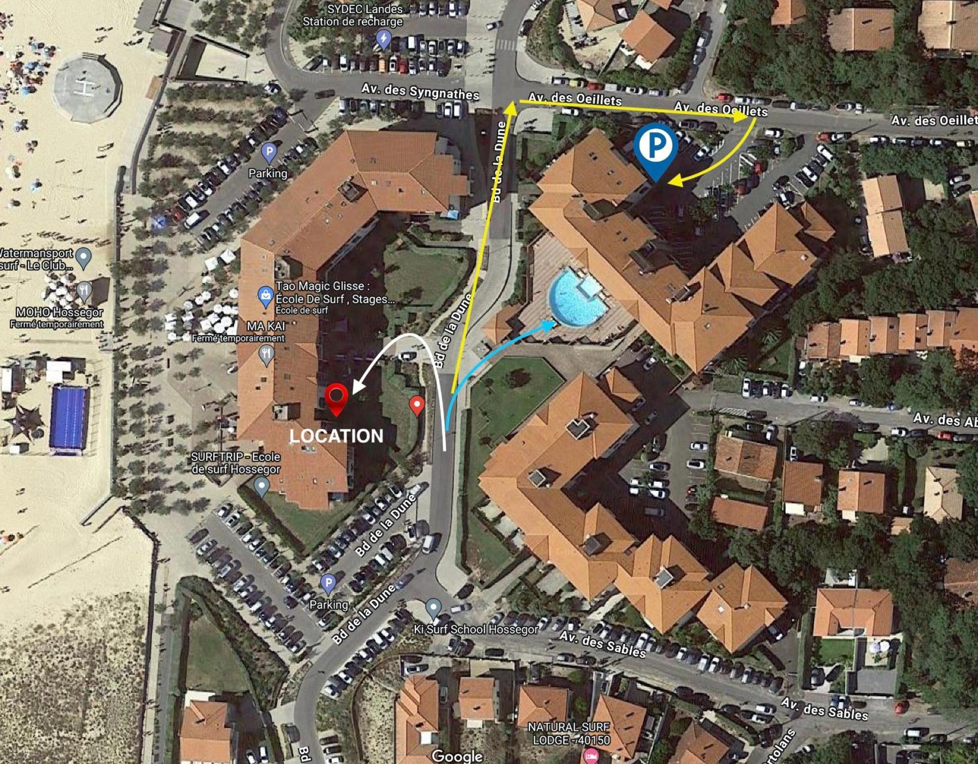 La Dune D'Or - Vue Mer, Studio Face A La Plage Avec Terrasse Soorts-Hossegor Exterior photo